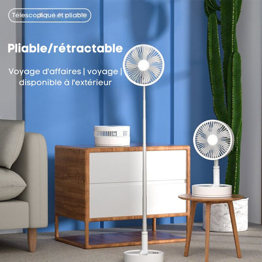 FoldAir - Ventilateur portable rétractable sans fil (